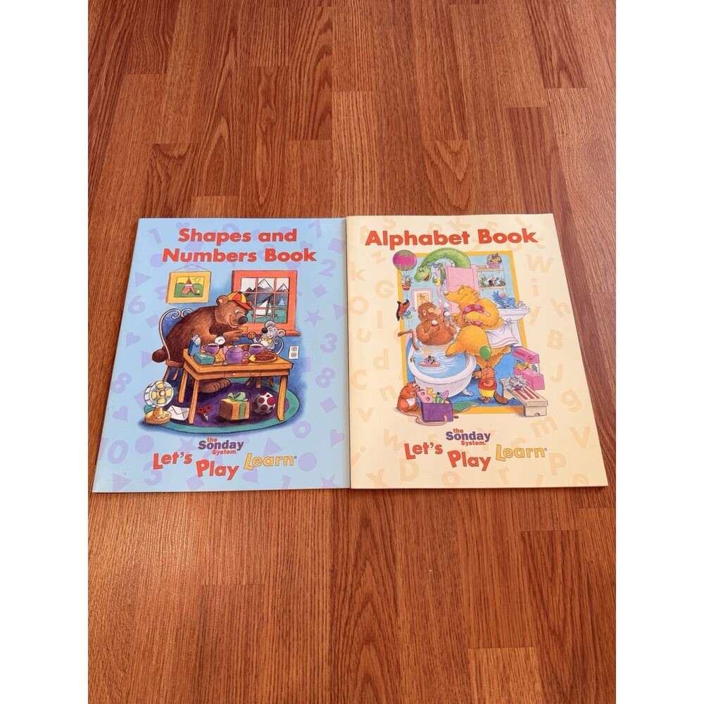 Winsor Sonday System LPL Let's Play Learn Alphabet Giant Instructor Books